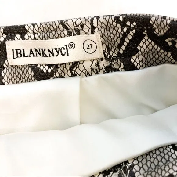 NWT Blank Nyc A-Line High Rise Skirt