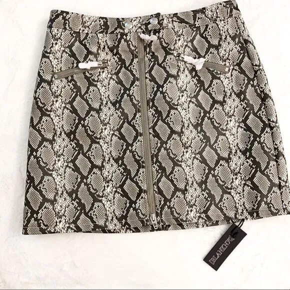 NWT Blank Nyc A-Line High Rise Skirt