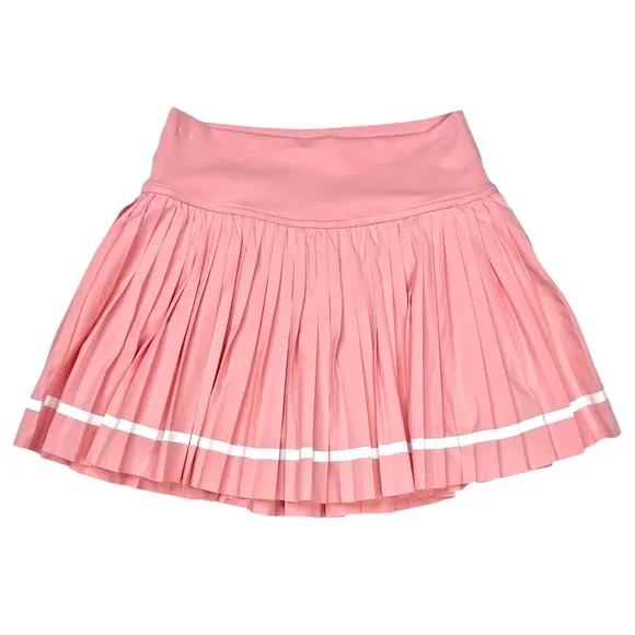 Offline By Aerie All Aces Pleated Tennis Skirt Skort in Pink Size Small