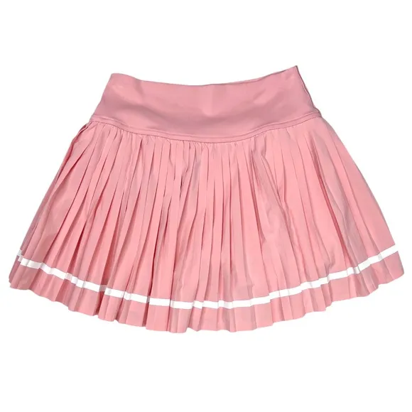 Offline By Aerie All Aces Pleated Tennis Skirt Skort in Pink Size Small