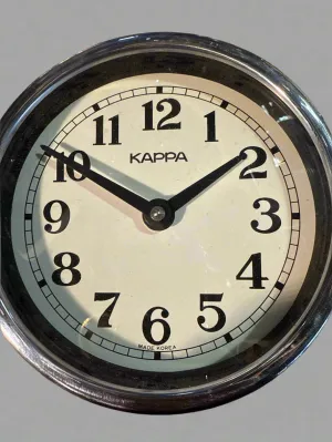 Original Kappa Salvaged Ships Clock Origianal Sea marine Polished