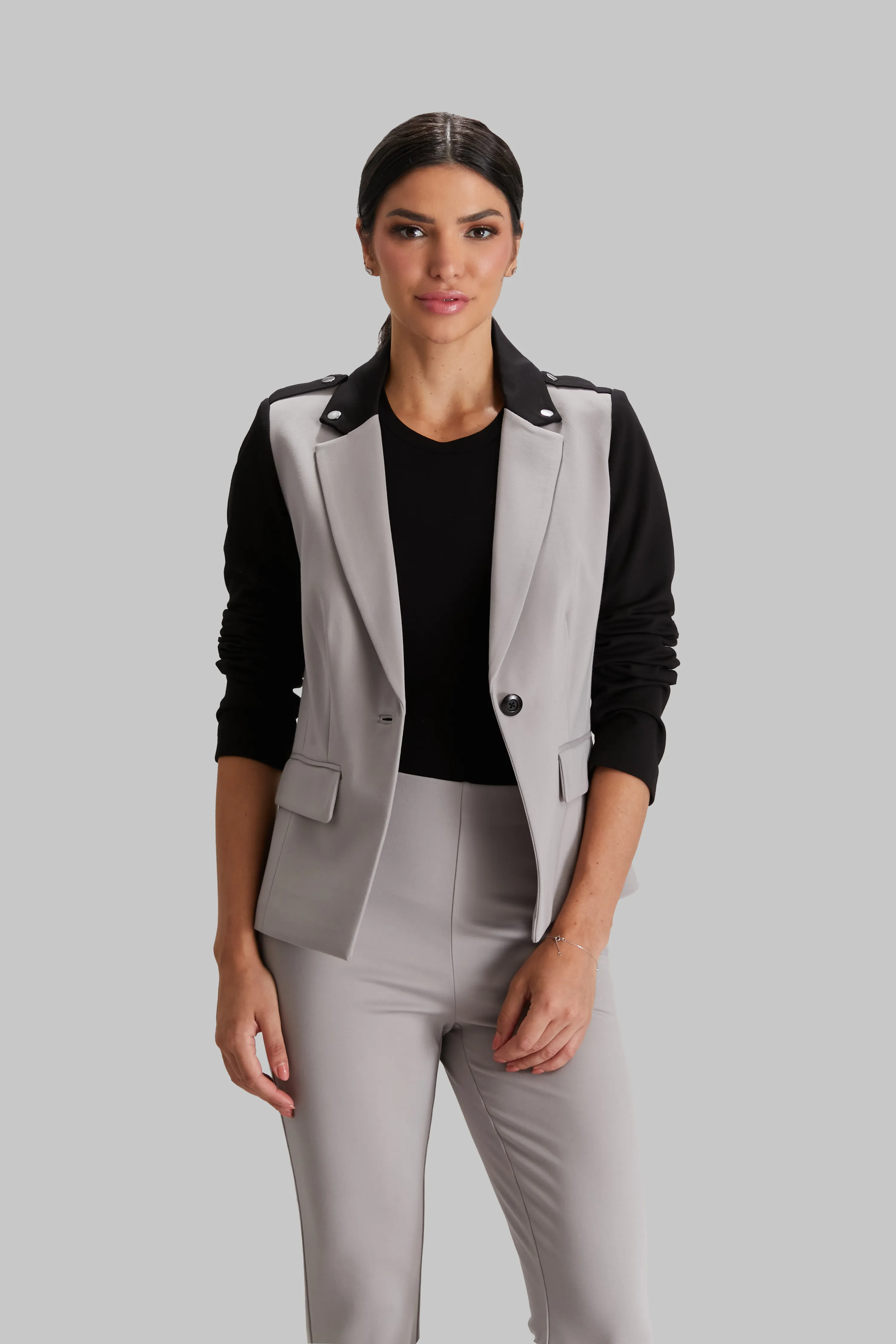 Paramount Knit Rowan Combo Jacket - FINAL SALE