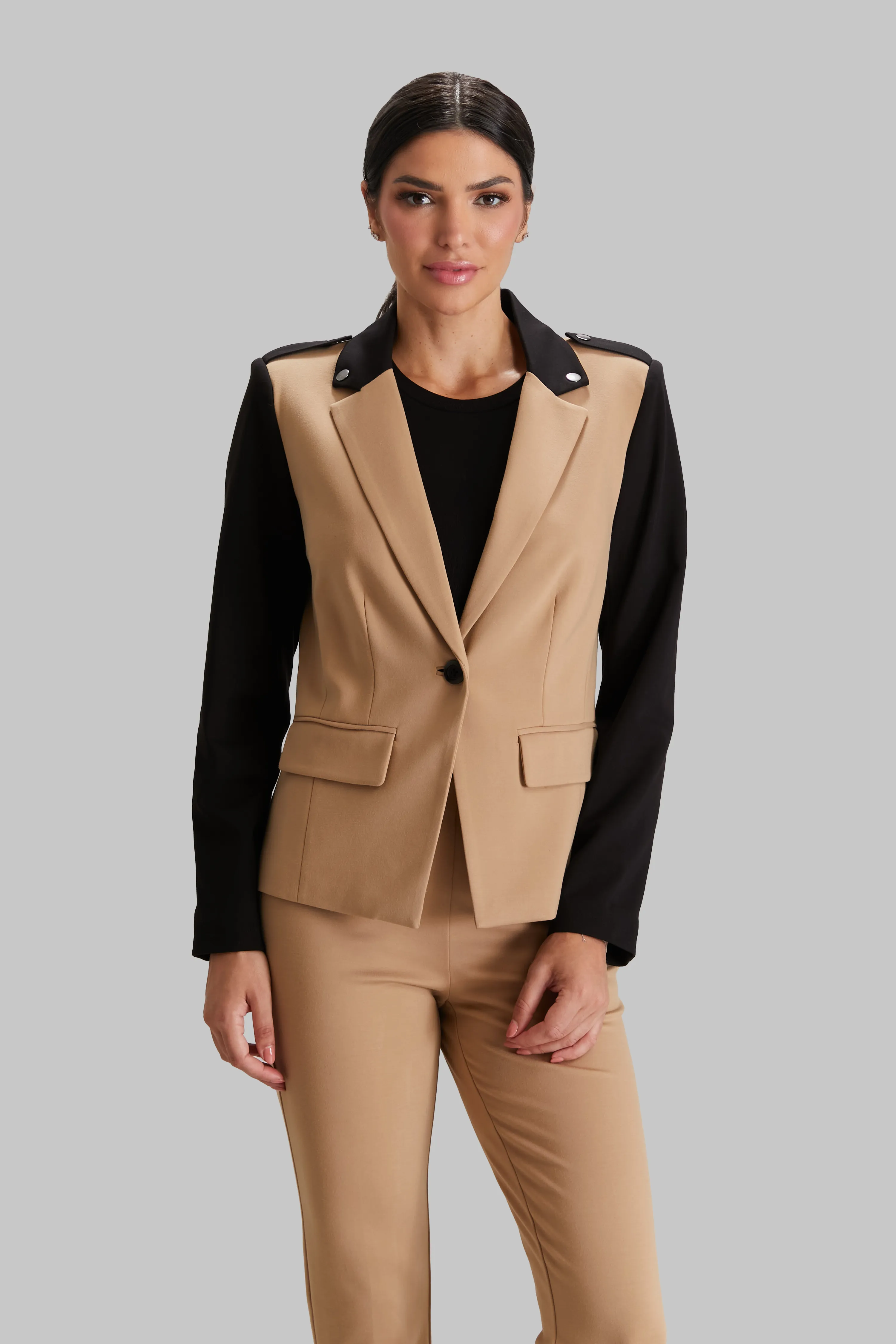 Paramount Knit Rowan Combo Jacket - FINAL SALE