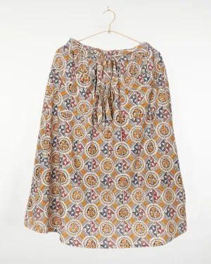 Pari Skirt Kora Tile Print