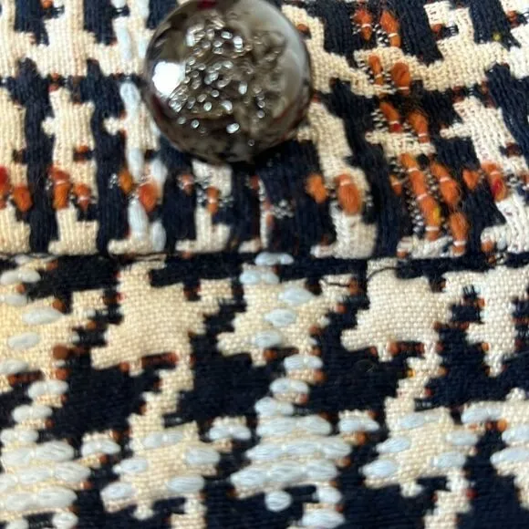 Parker Houndstooth A-line Skirt