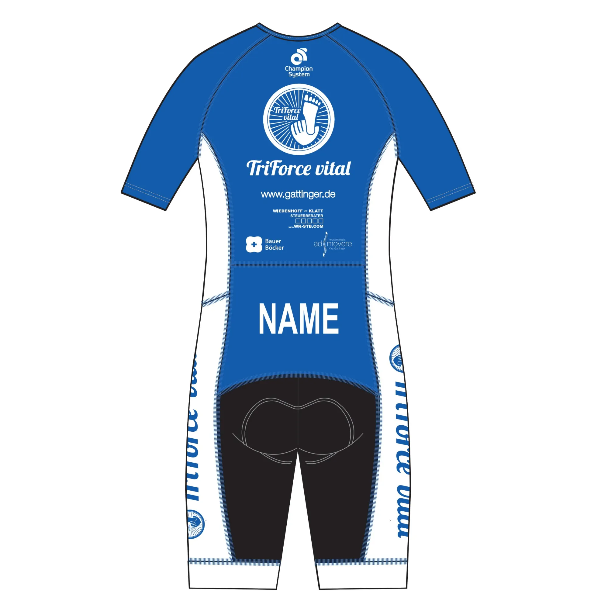 PERFORMANCE Aero Short Sleeve Tri Suit