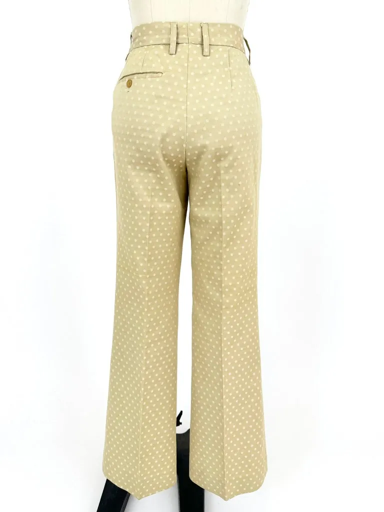 Pierre Cardin Polka Dot Pantsuit