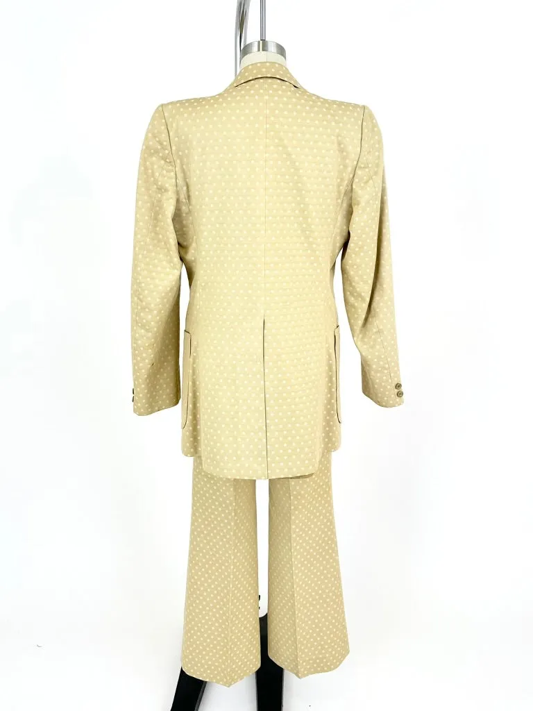 Pierre Cardin Polka Dot Pantsuit