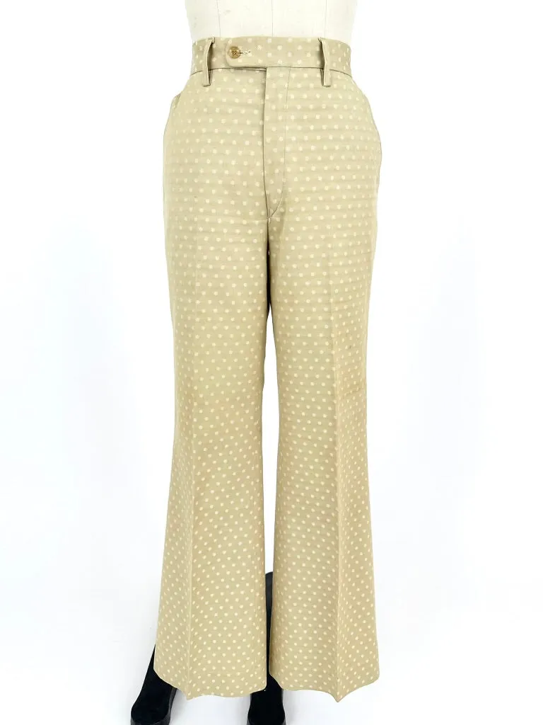 Pierre Cardin Polka Dot Pantsuit