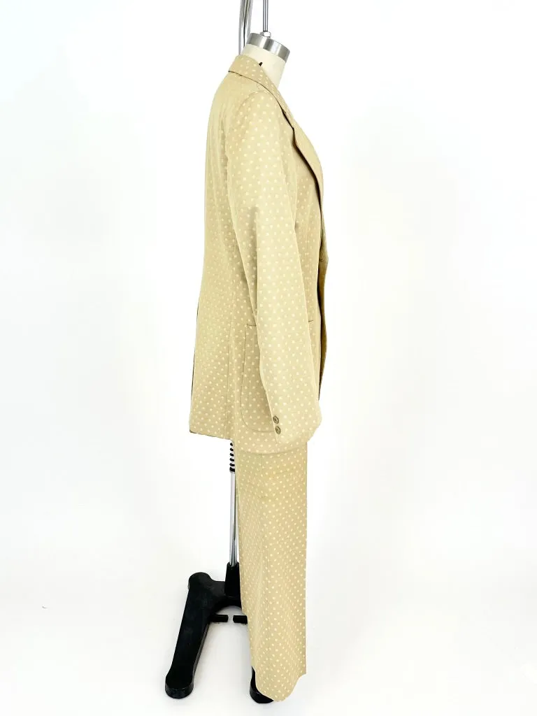 Pierre Cardin Polka Dot Pantsuit
