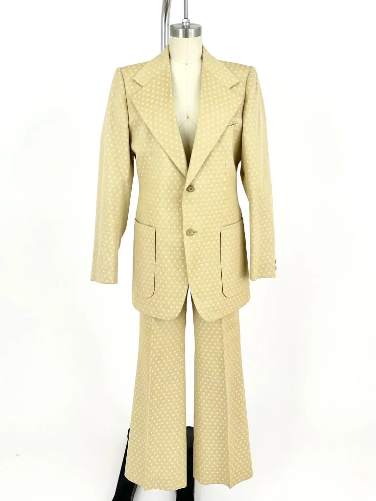 Pierre Cardin Polka Dot Pantsuit