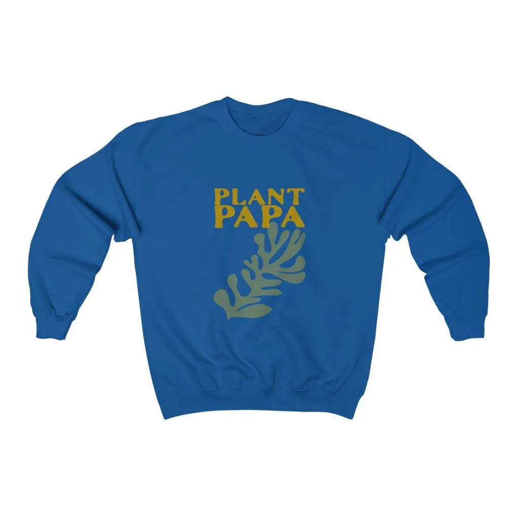 Plant Papa Unisex Crewneck Sweatshirt