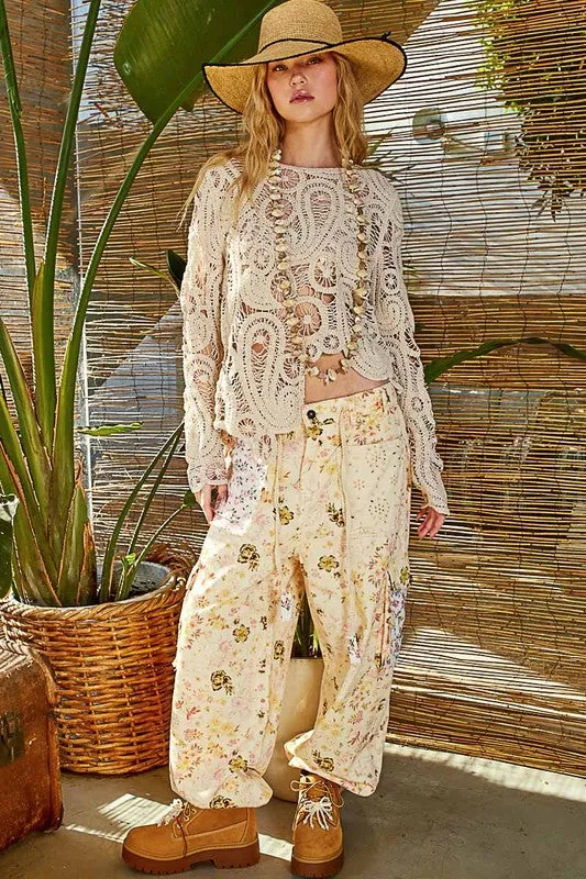 POL105 - CROCHET TOP