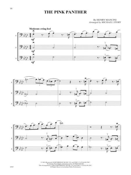 Pop Trios for All - Cello and Double Bass