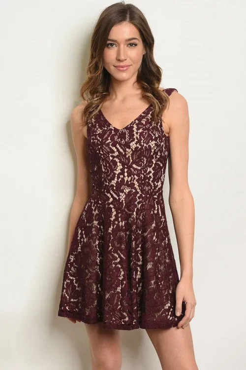 PRE-ORDER || Lace Mini Dress