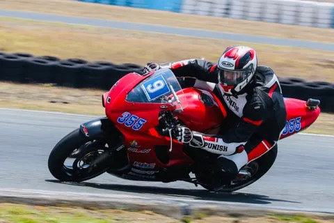 Punish Leather Moto Racing Suit