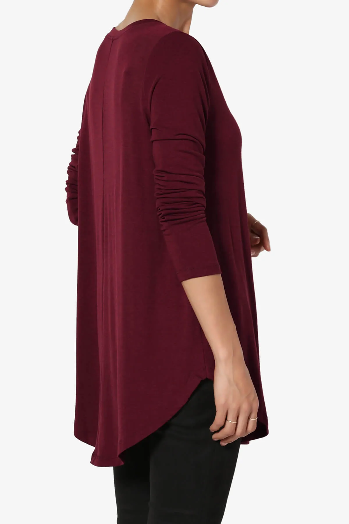 Ramada Long Sleeve Flowy Jersey Top