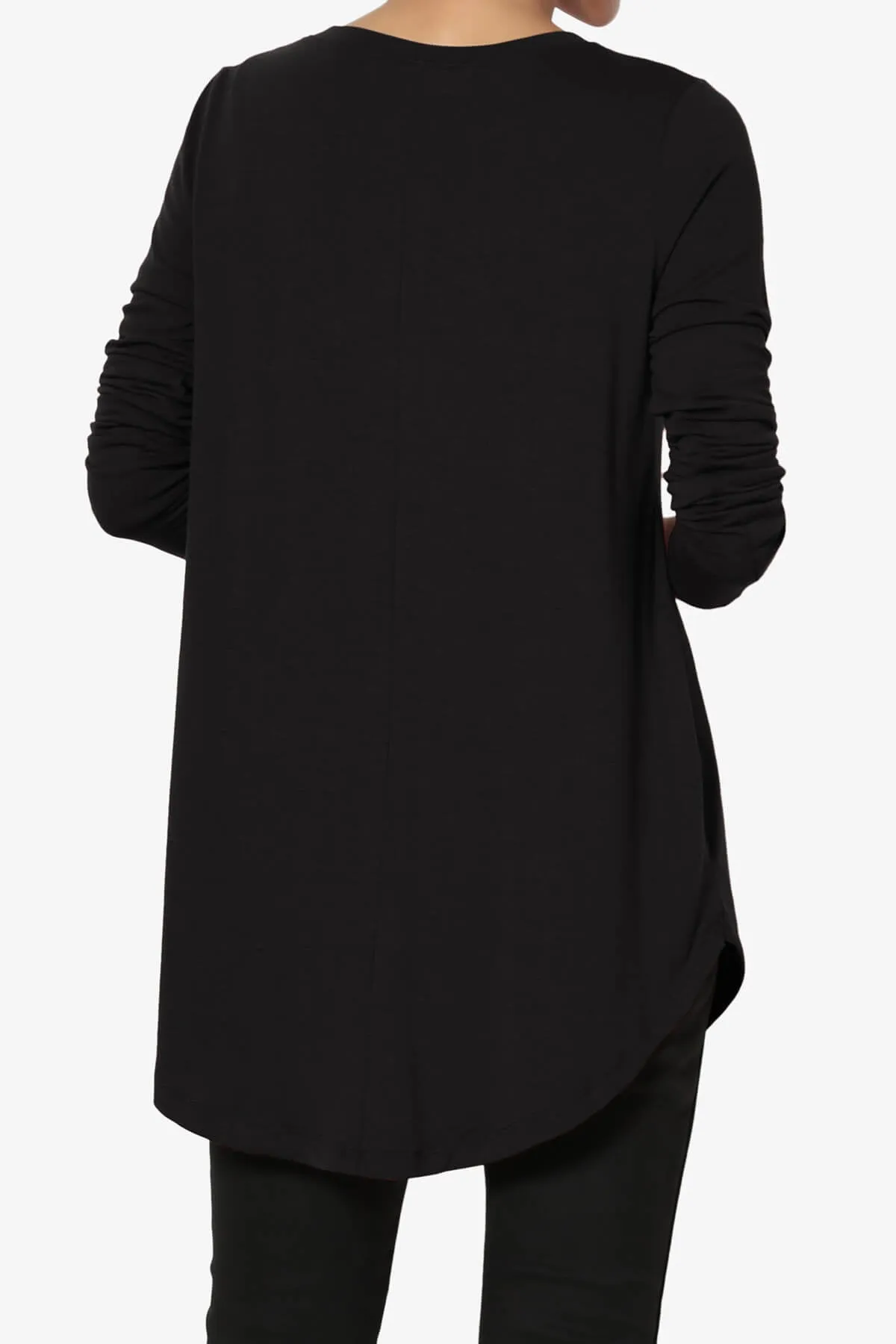 Ramada Long Sleeve Flowy Jersey Top