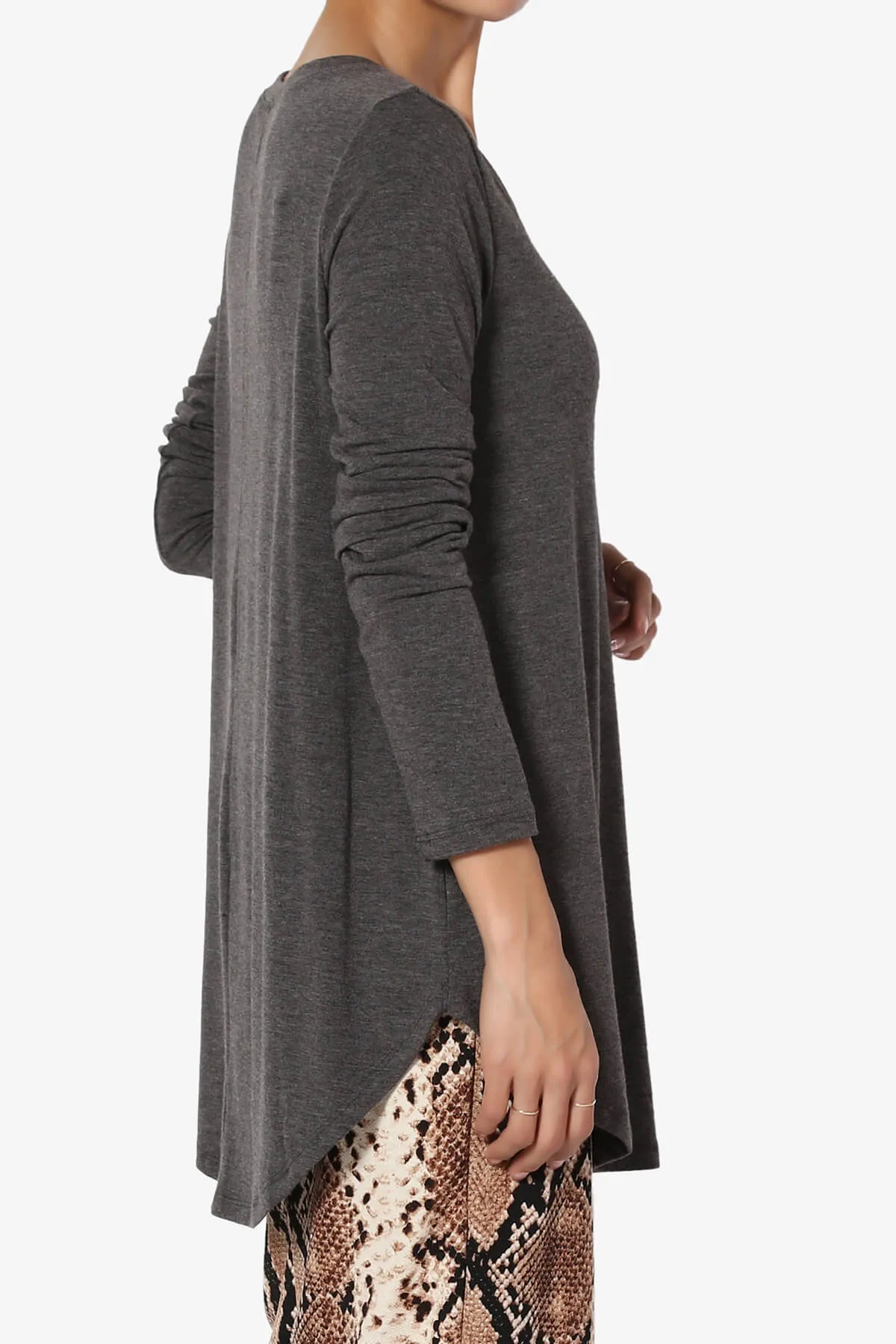 Ramada Long Sleeve Flowy Jersey Top