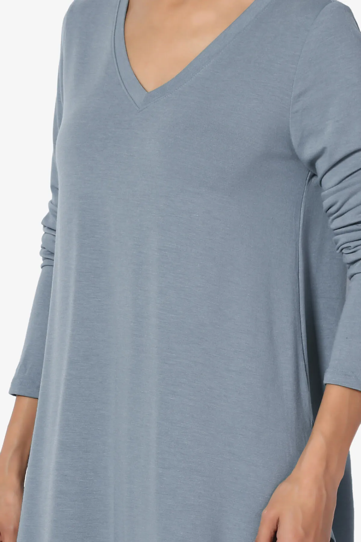 Ramada Long Sleeve Flowy Jersey Top