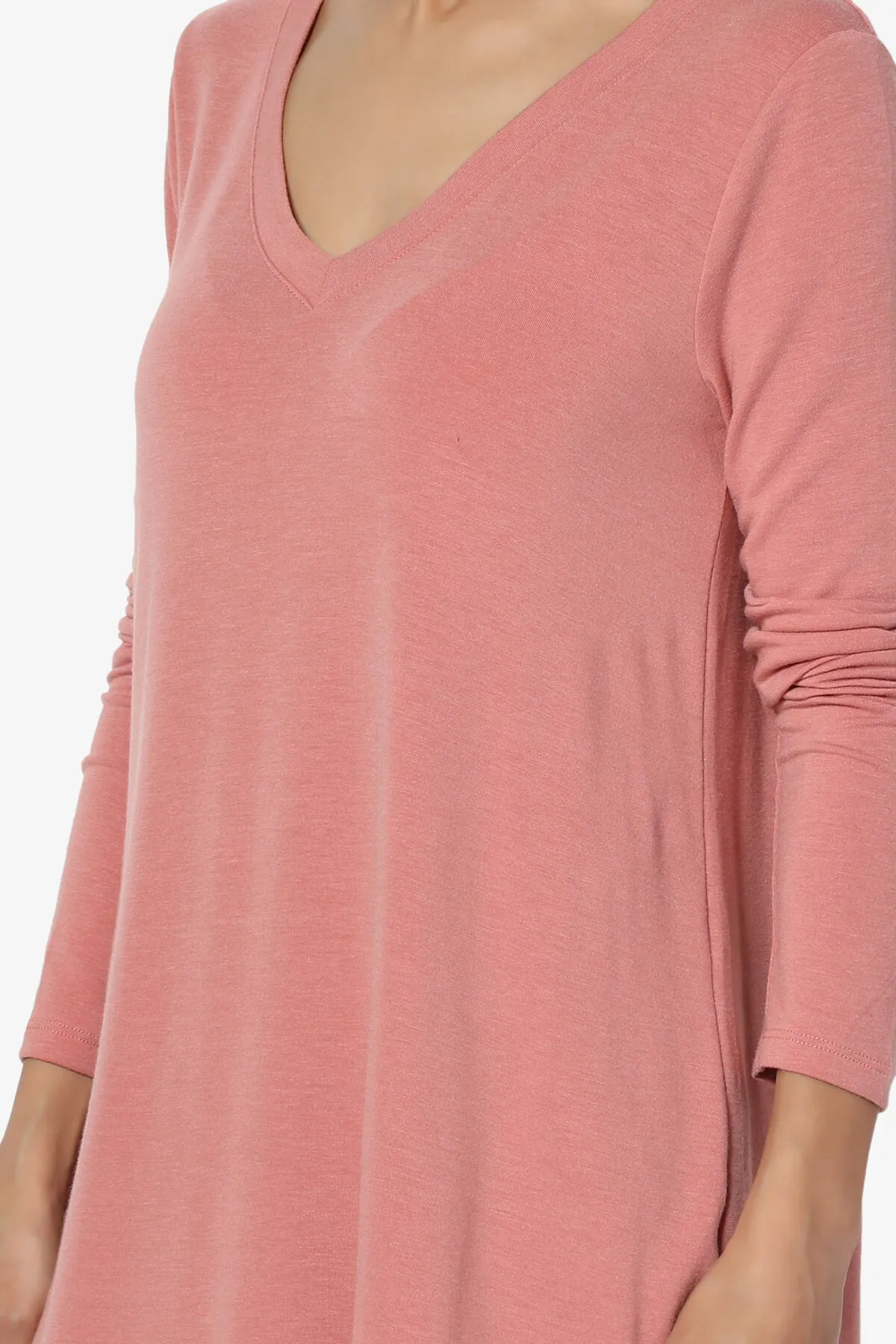 Ramada Long Sleeve Flowy Jersey Top
