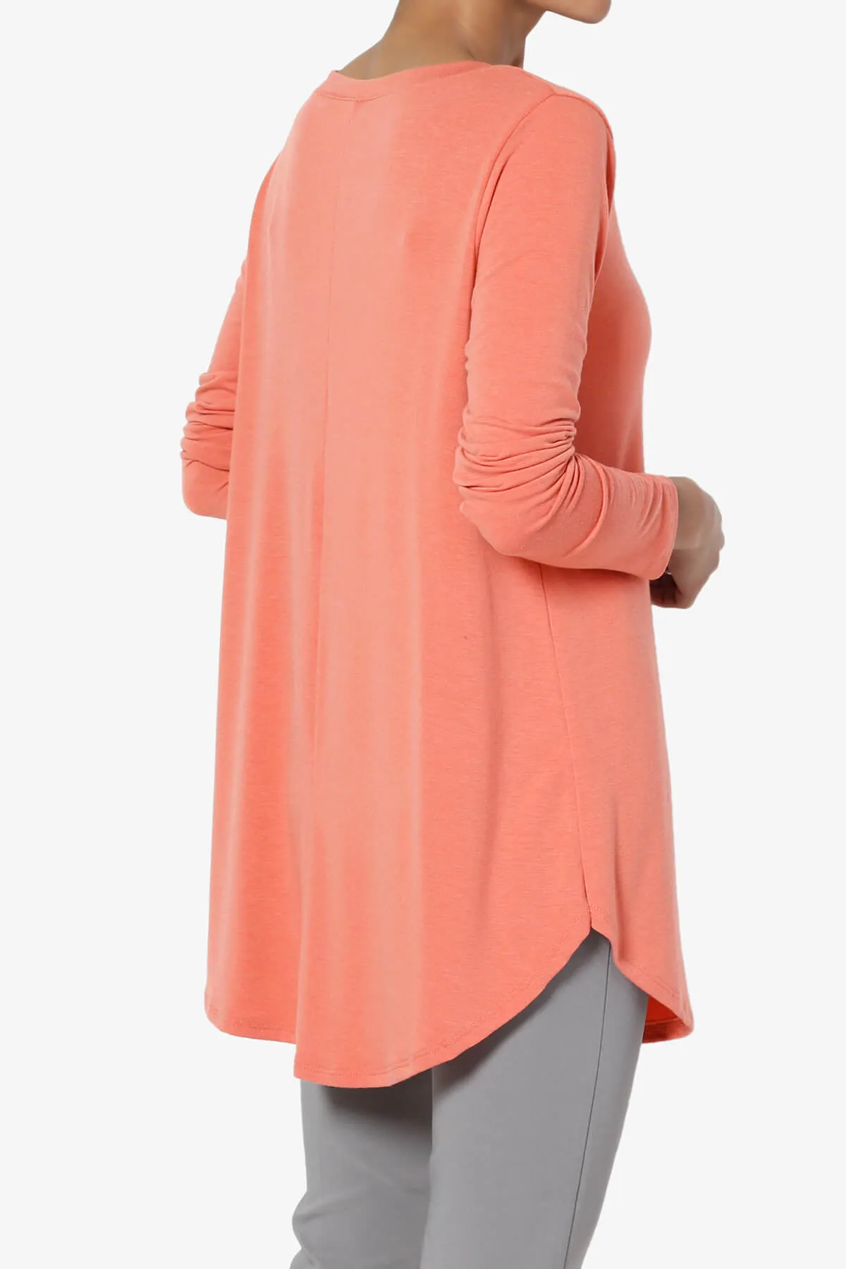 Ramada Long Sleeve Flowy Jersey Top