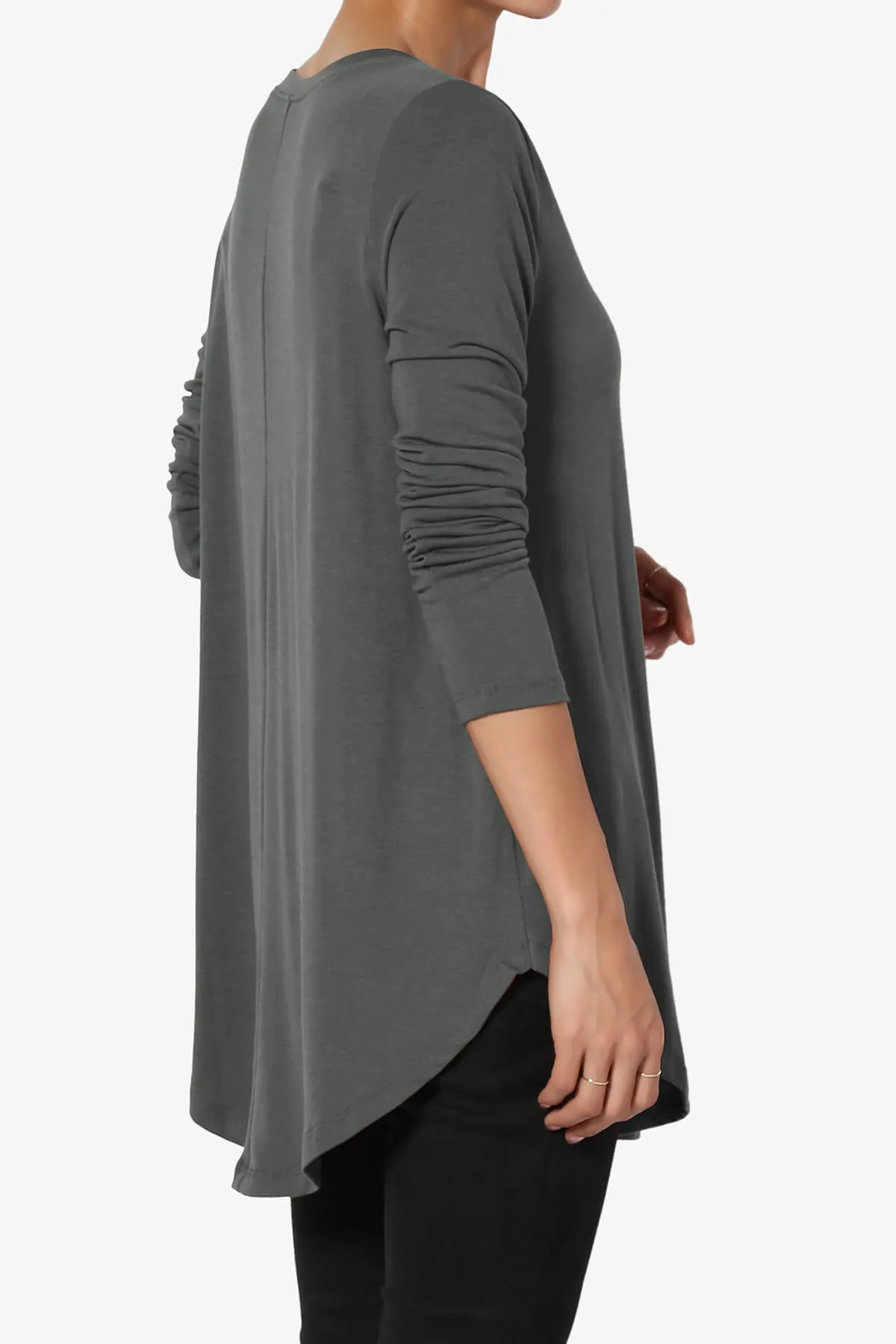 Ramada Long Sleeve Flowy Jersey Top