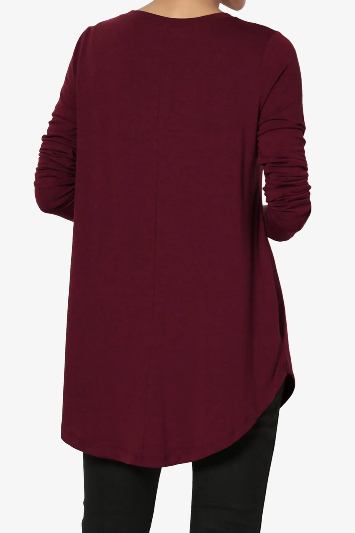 Ramada Long Sleeve Flowy Jersey Top