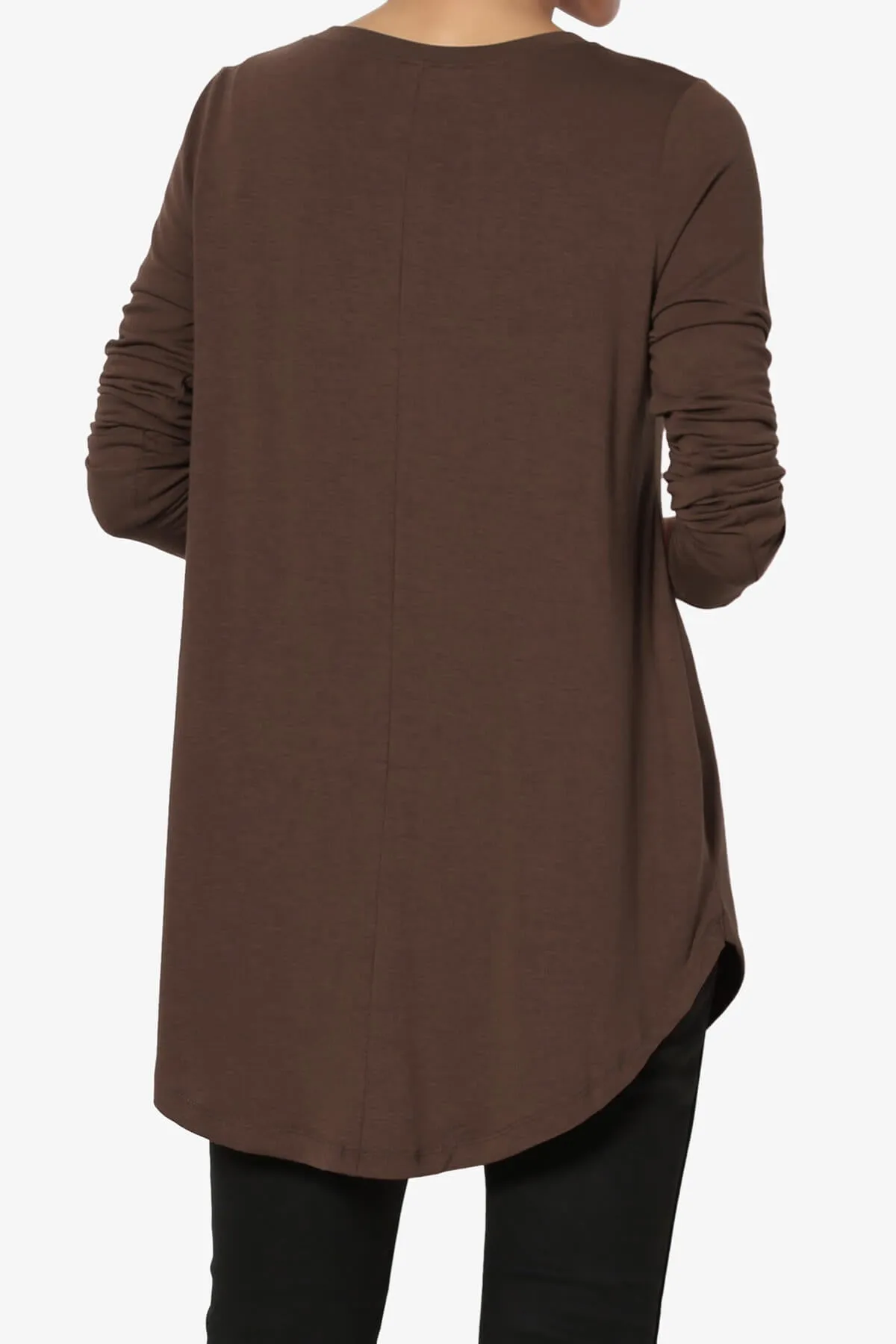 Ramada Long Sleeve Flowy Jersey Top