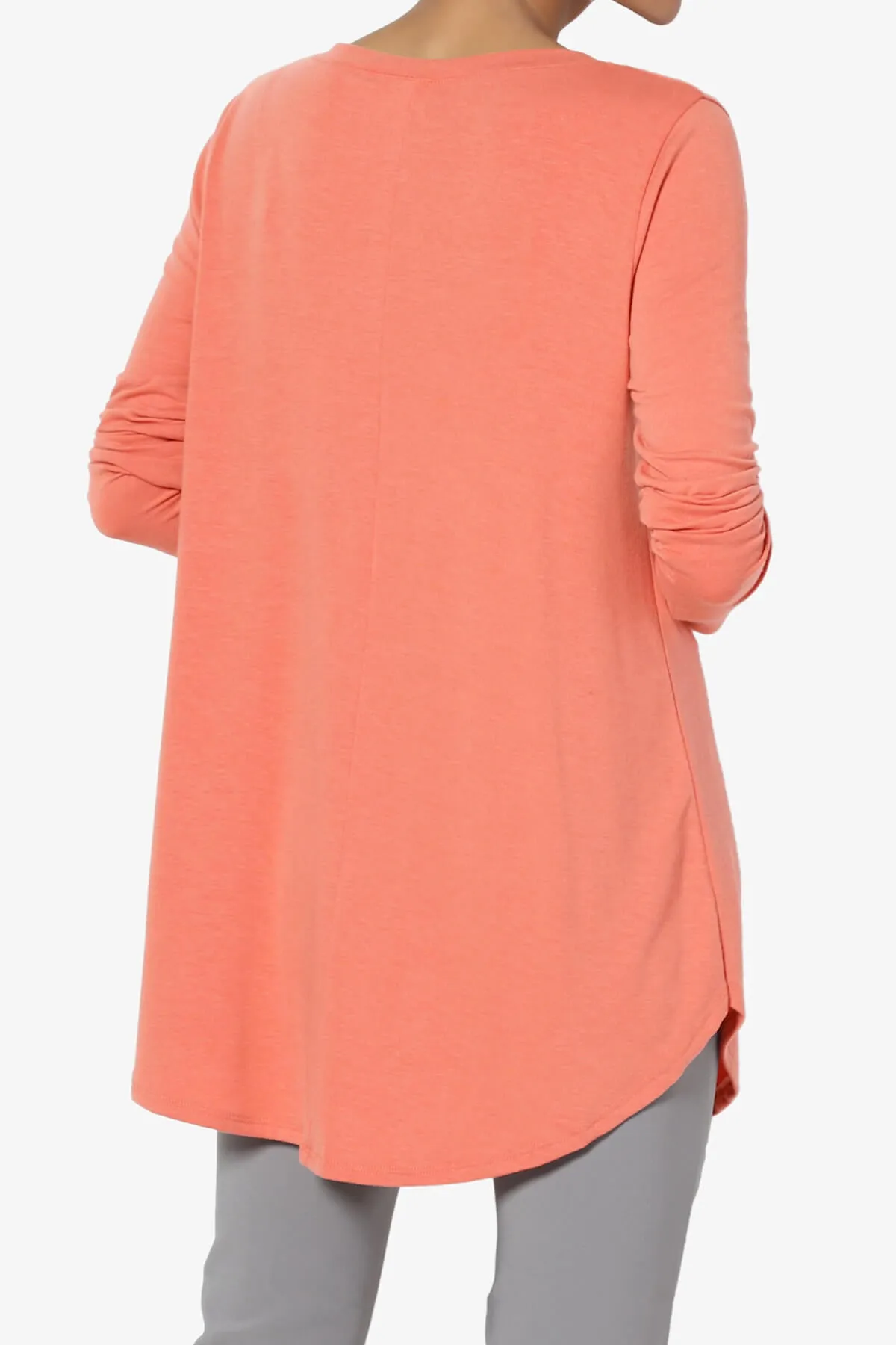 Ramada Long Sleeve Flowy Jersey Top