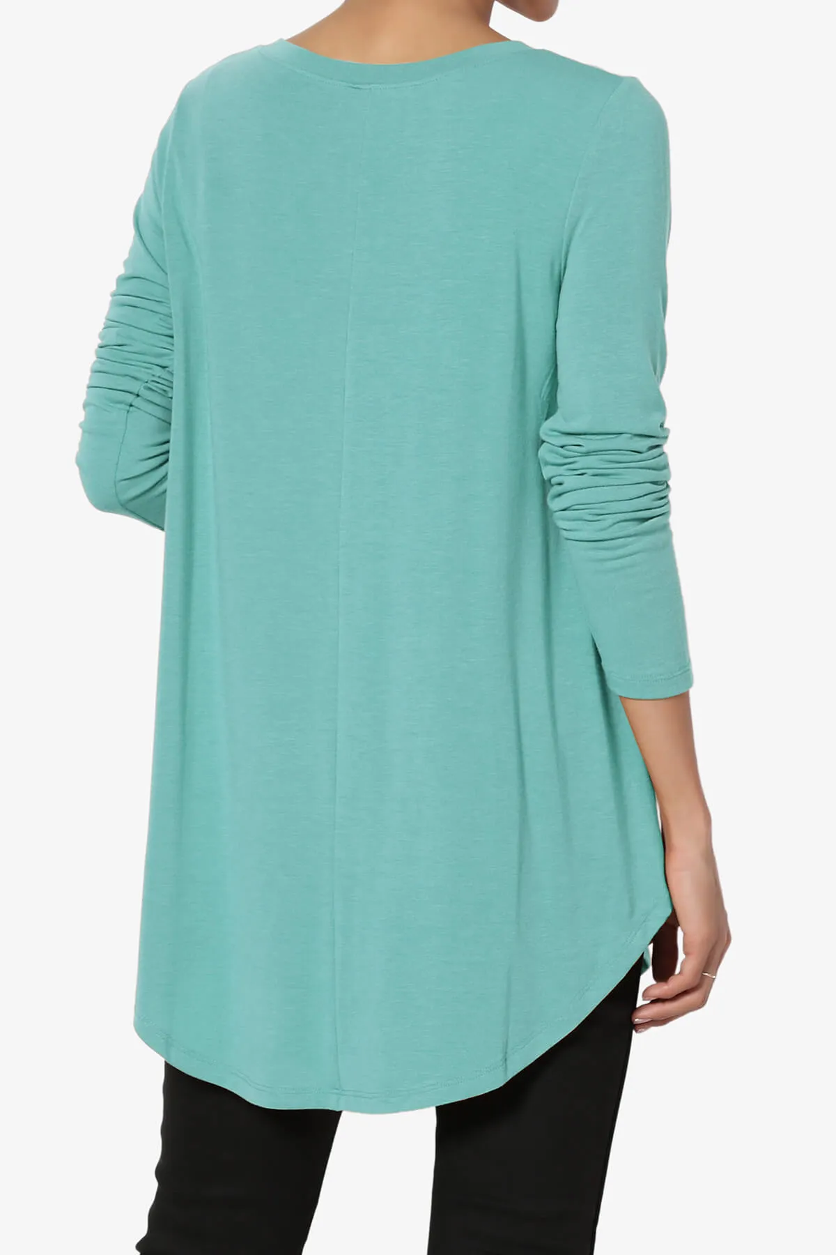 Ramada Long Sleeve Flowy Jersey Top