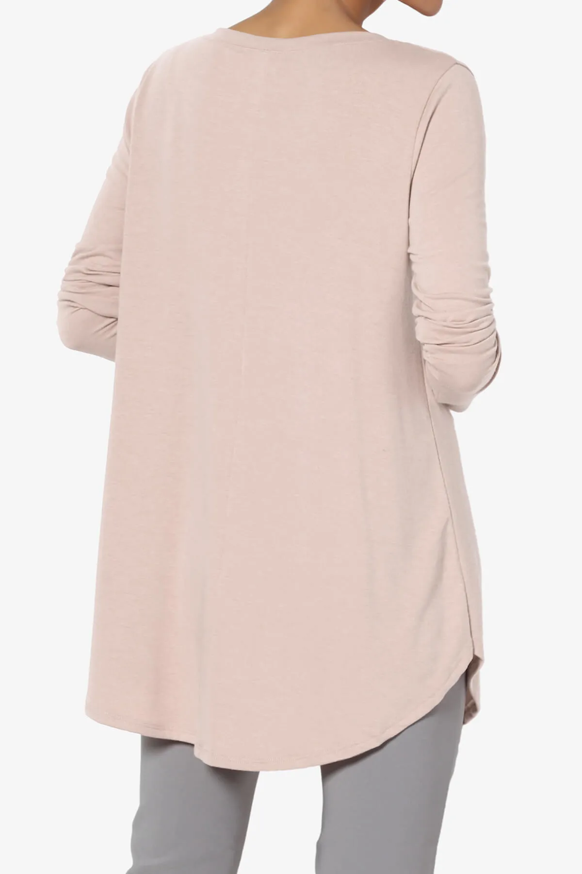 Ramada Long Sleeve Flowy Jersey Top