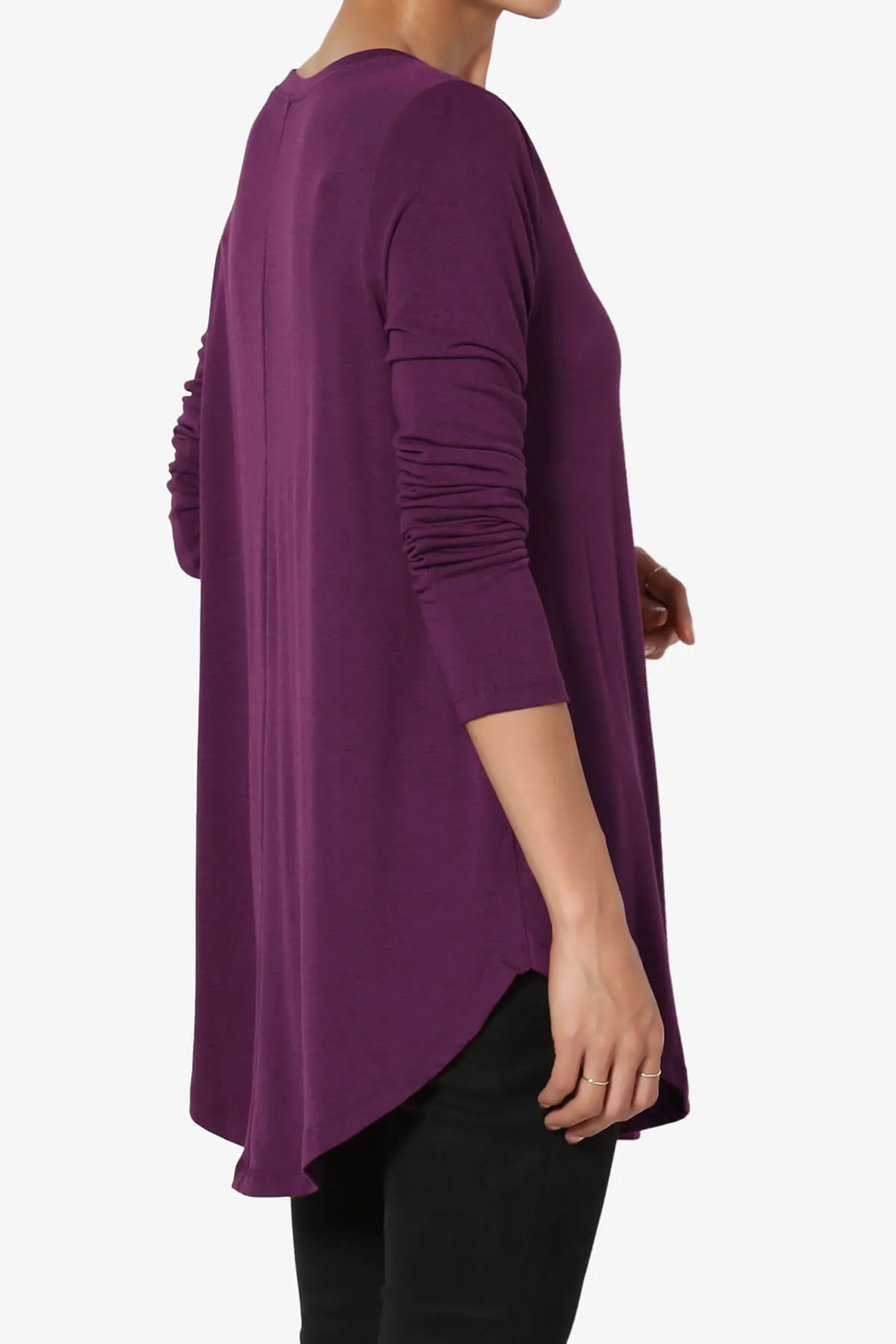 Ramada Long Sleeve Flowy Jersey Top