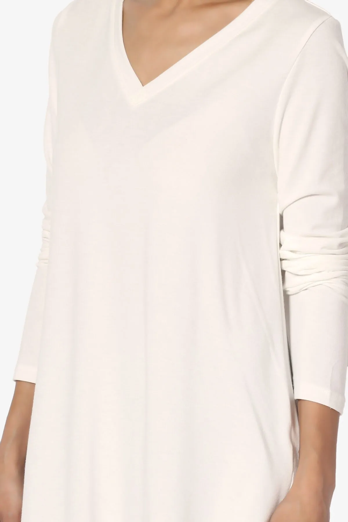 Ramada Long Sleeve Flowy Jersey Top