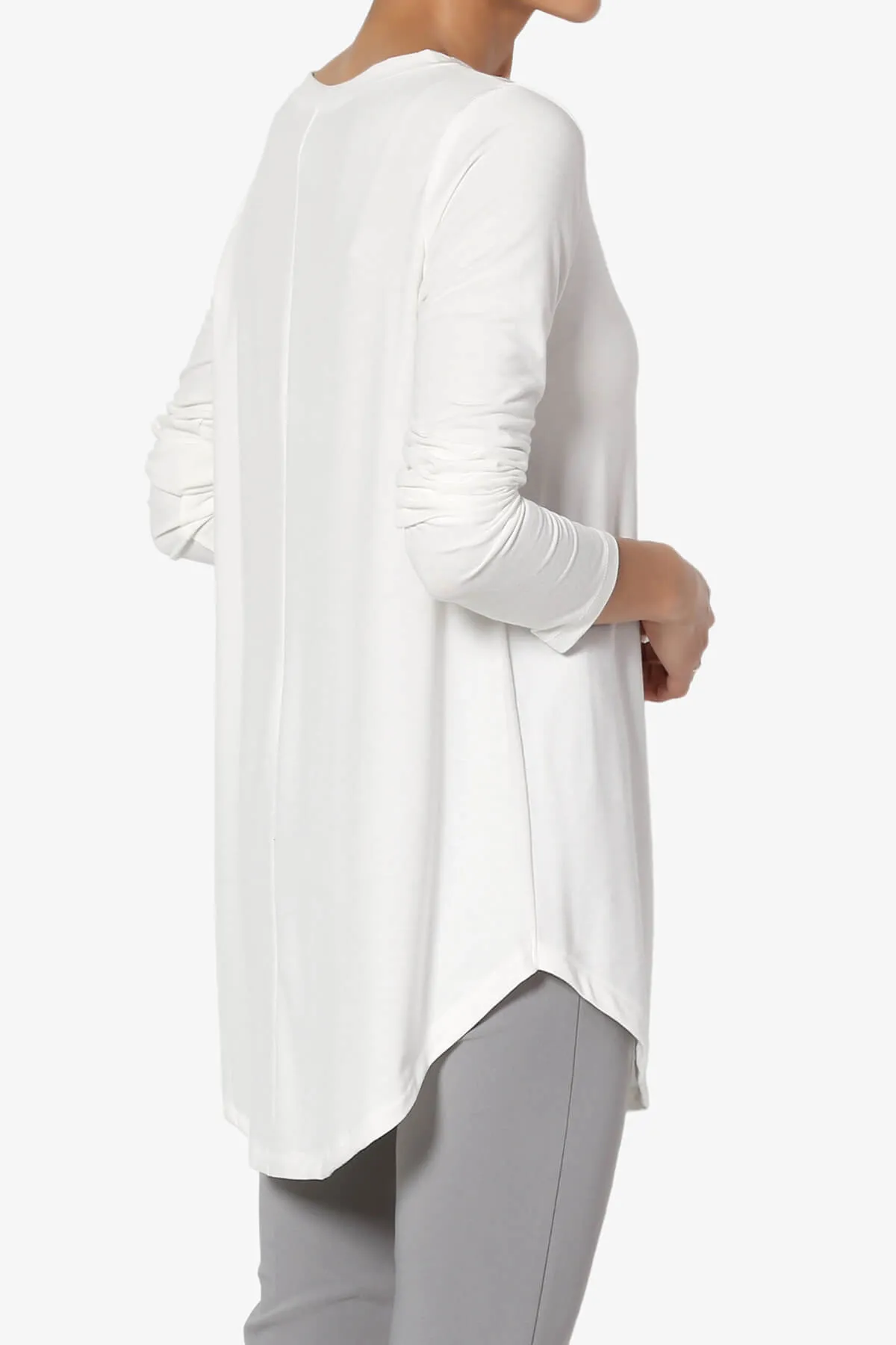 Ramada Long Sleeve Flowy Jersey Top