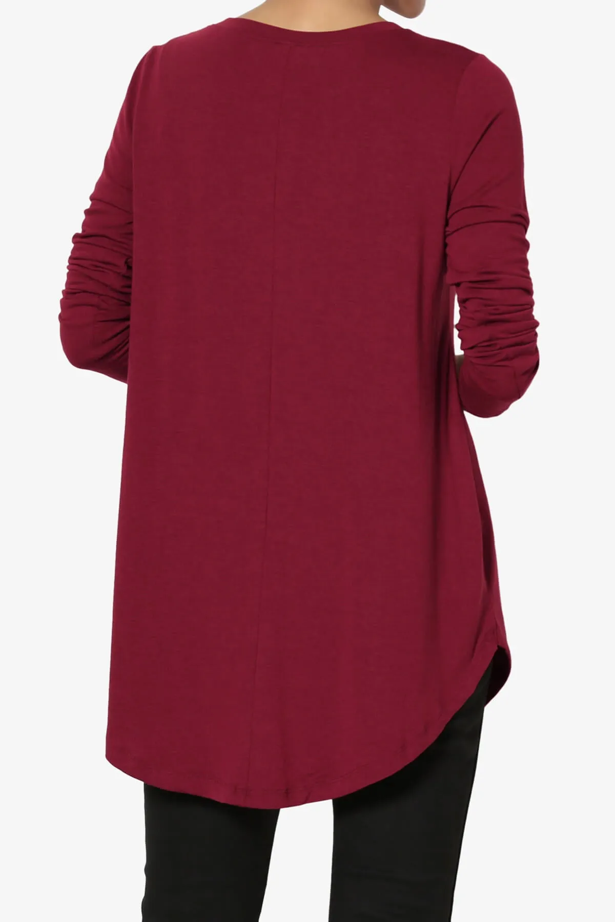 Ramada Long Sleeve Flowy Jersey Top