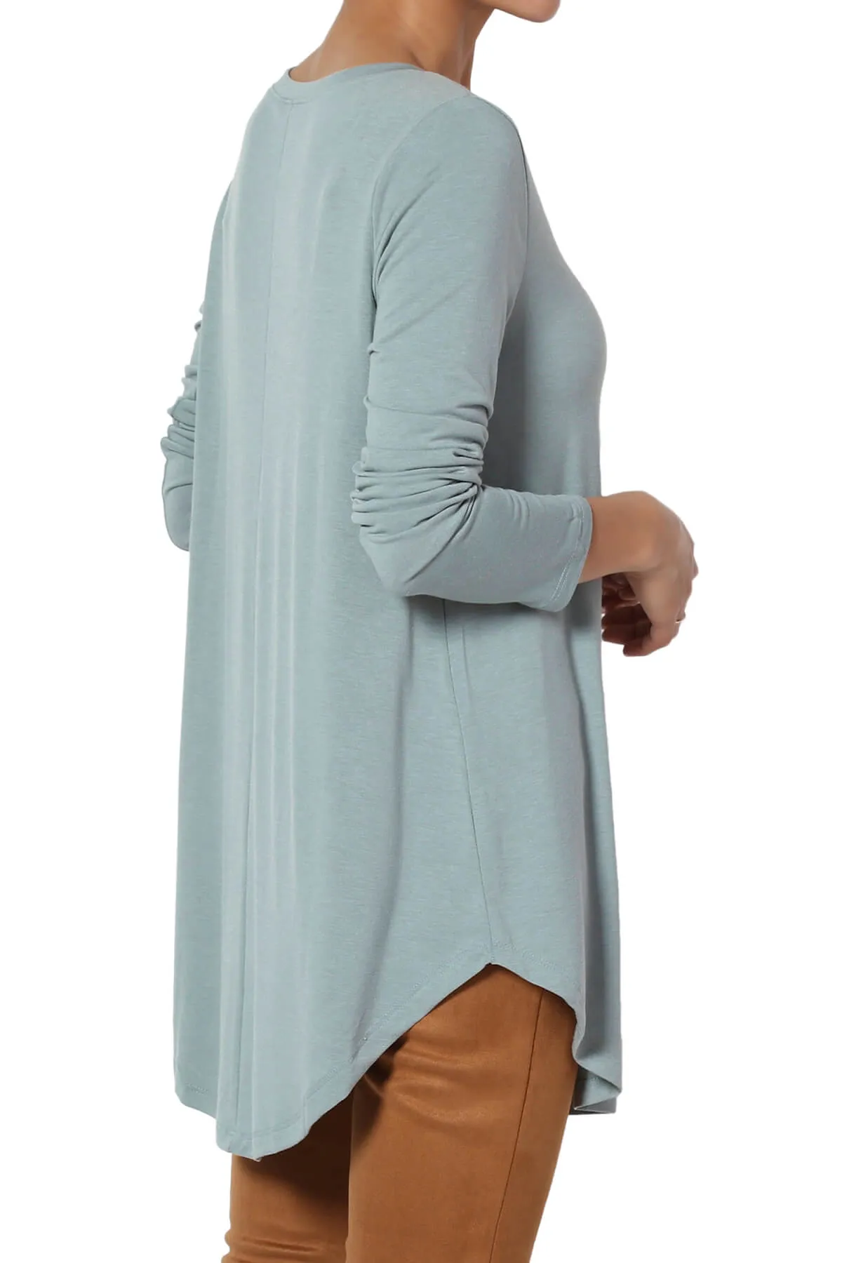 Ramada Long Sleeve Flowy Jersey Top