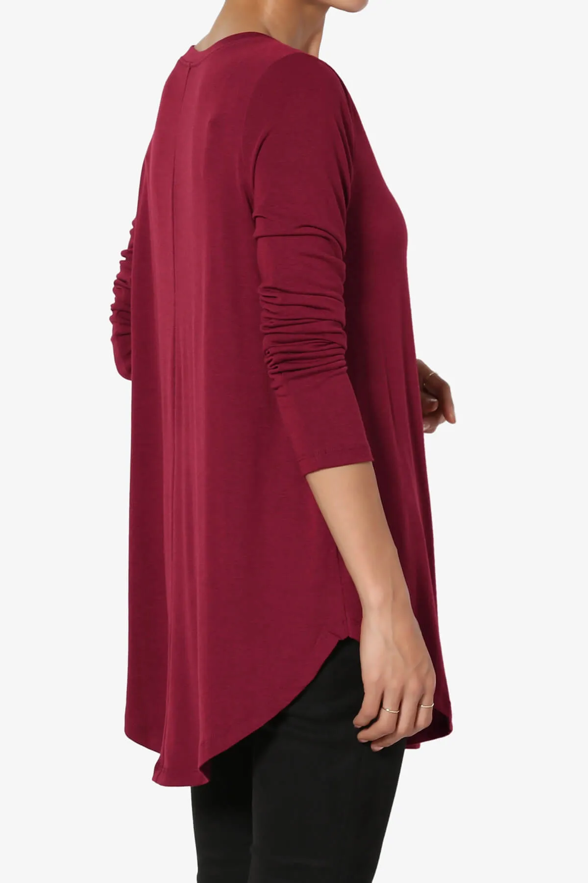 Ramada Long Sleeve Flowy Jersey Top