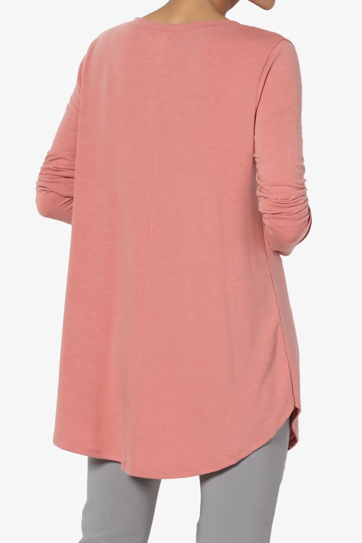 Ramada Long Sleeve Flowy Jersey Top