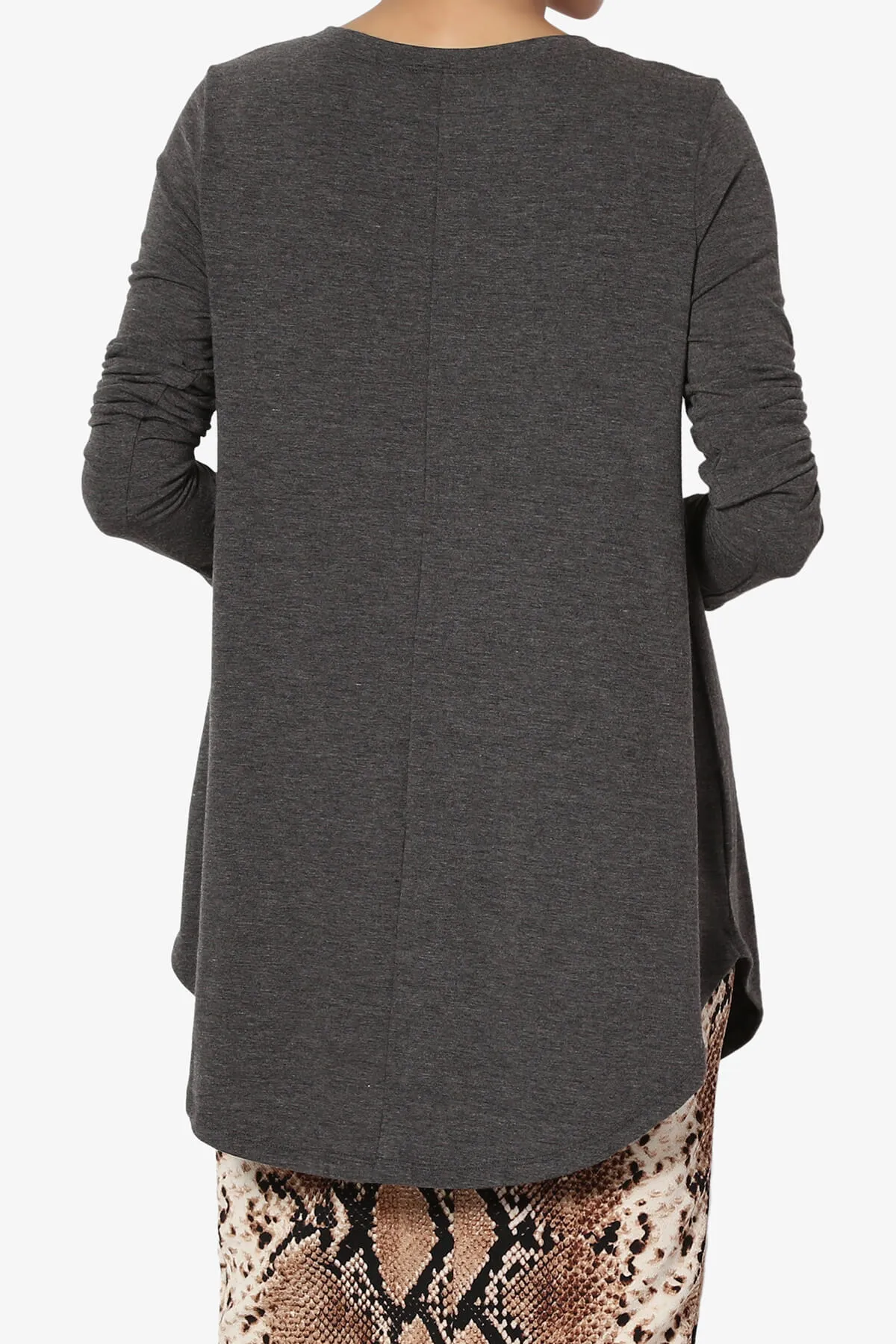 Ramada Long Sleeve Flowy Jersey Top