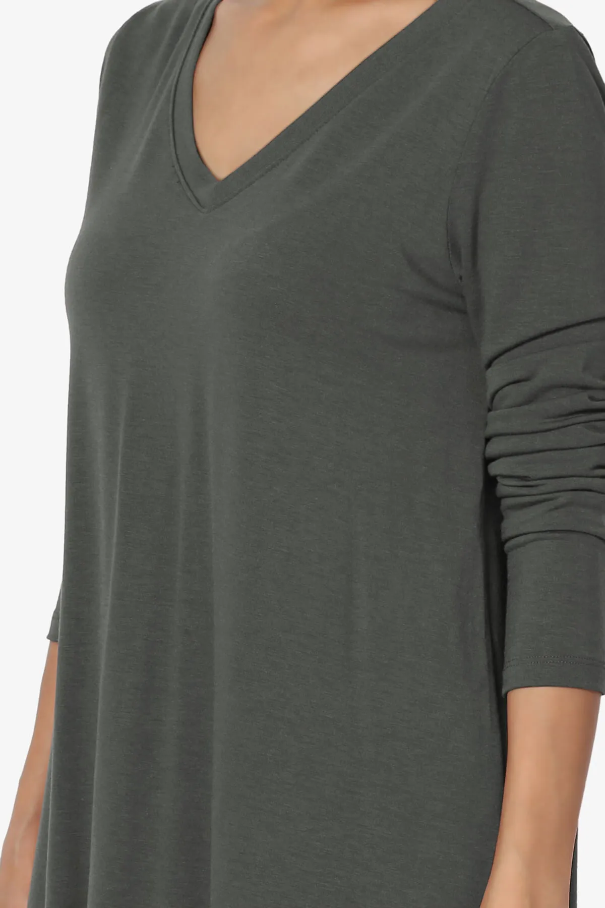 Ramada Long Sleeve Flowy Jersey Top