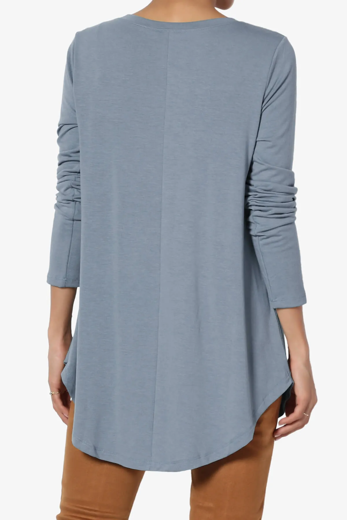 Ramada Long Sleeve Flowy Jersey Top