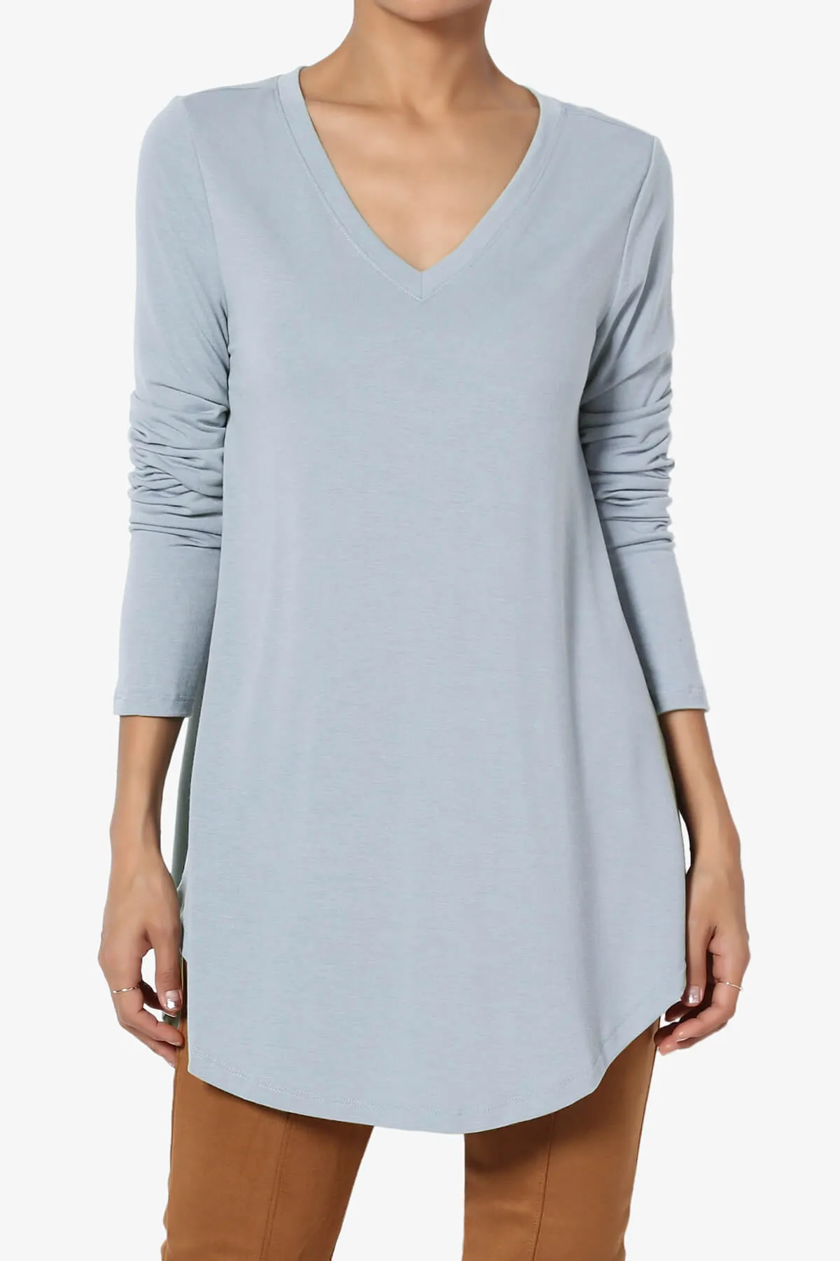 Ramada Long Sleeve Flowy Jersey Top
