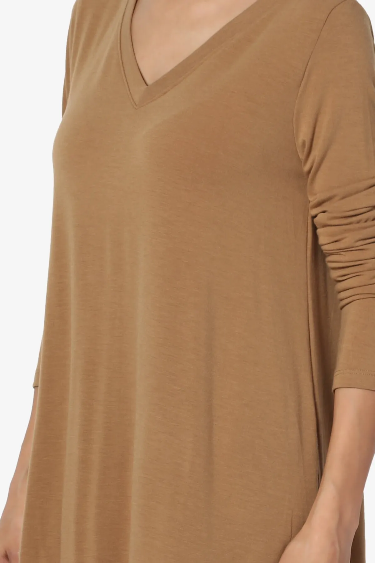 Ramada Long Sleeve Flowy Jersey Top
