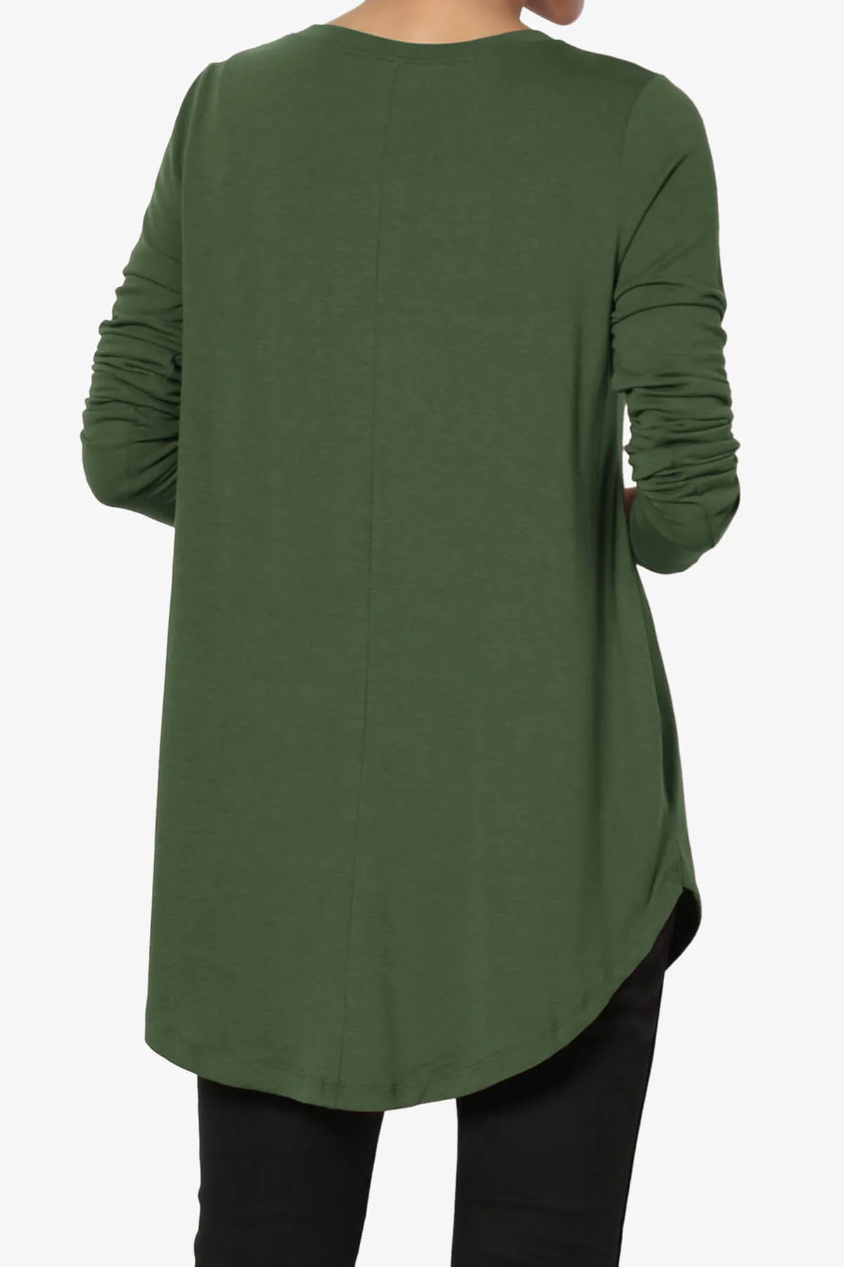 Ramada Long Sleeve Flowy Jersey Top