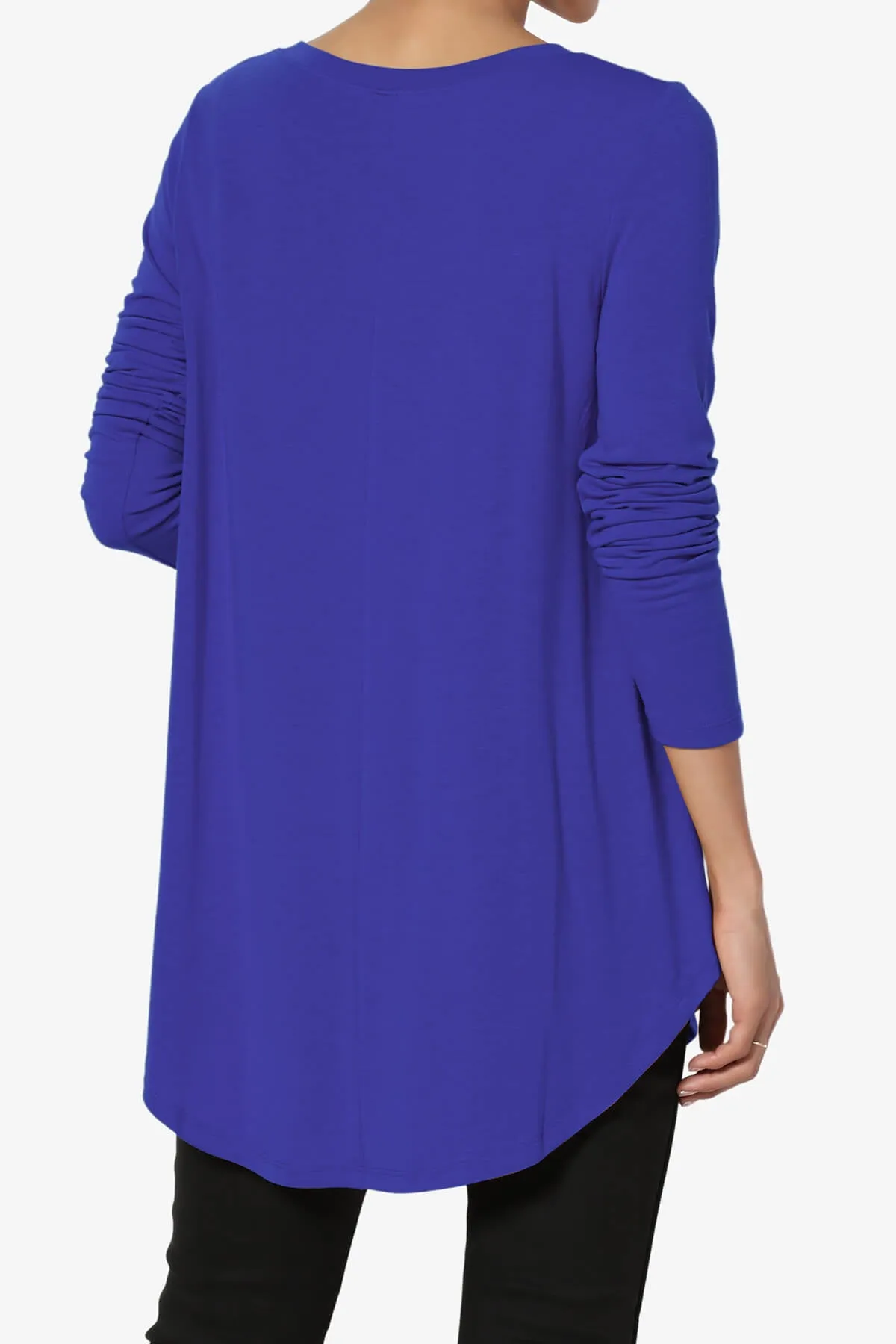 Ramada Long Sleeve Flowy Jersey Top