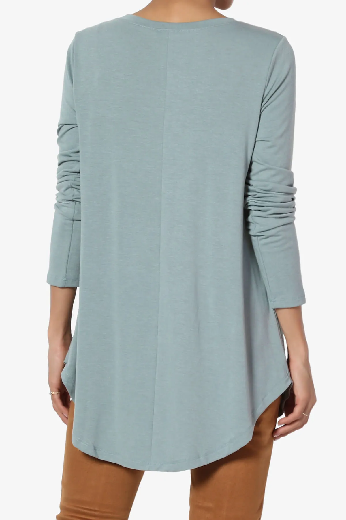 Ramada Long Sleeve Flowy Jersey Top