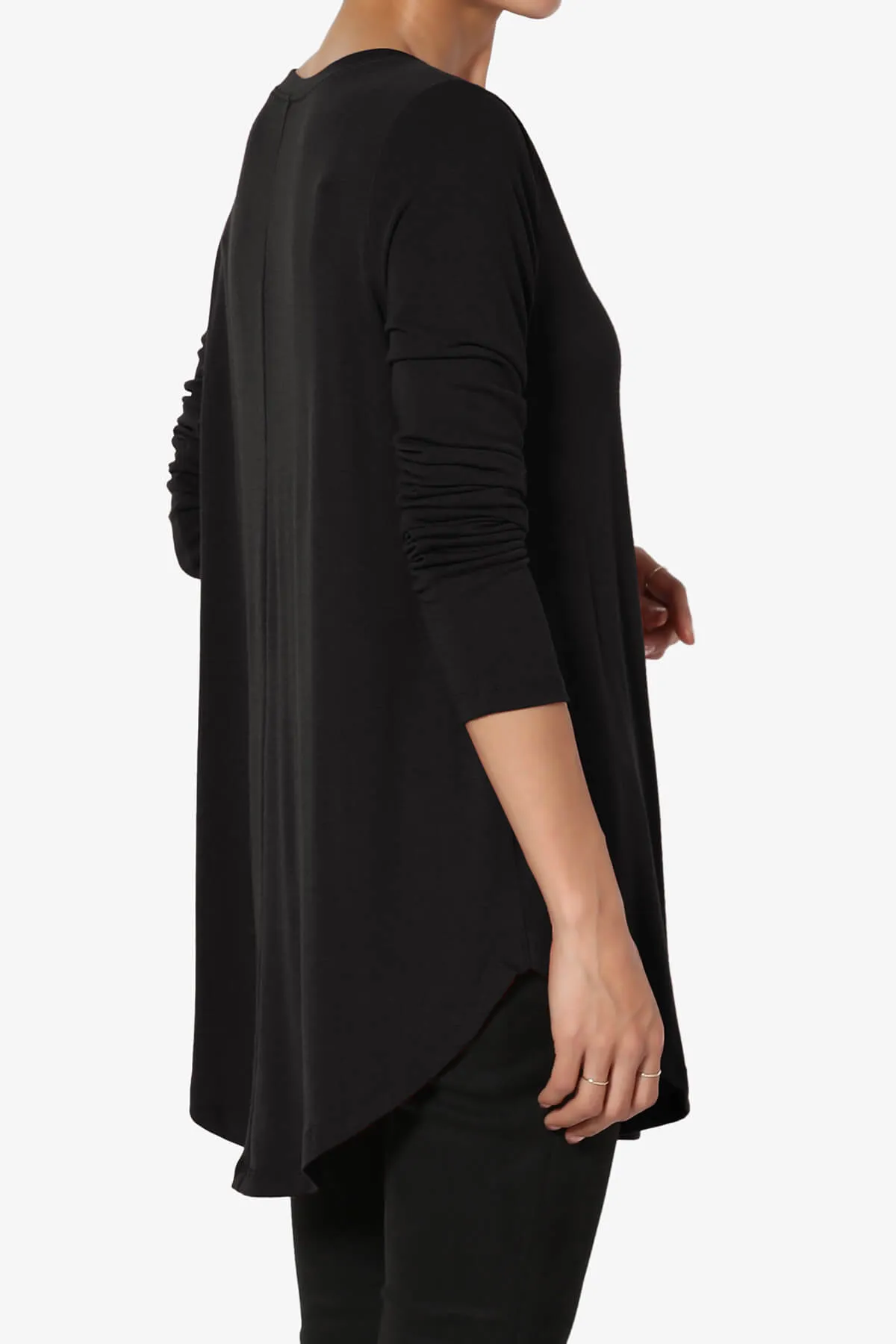 Ramada Long Sleeve Flowy Jersey Top