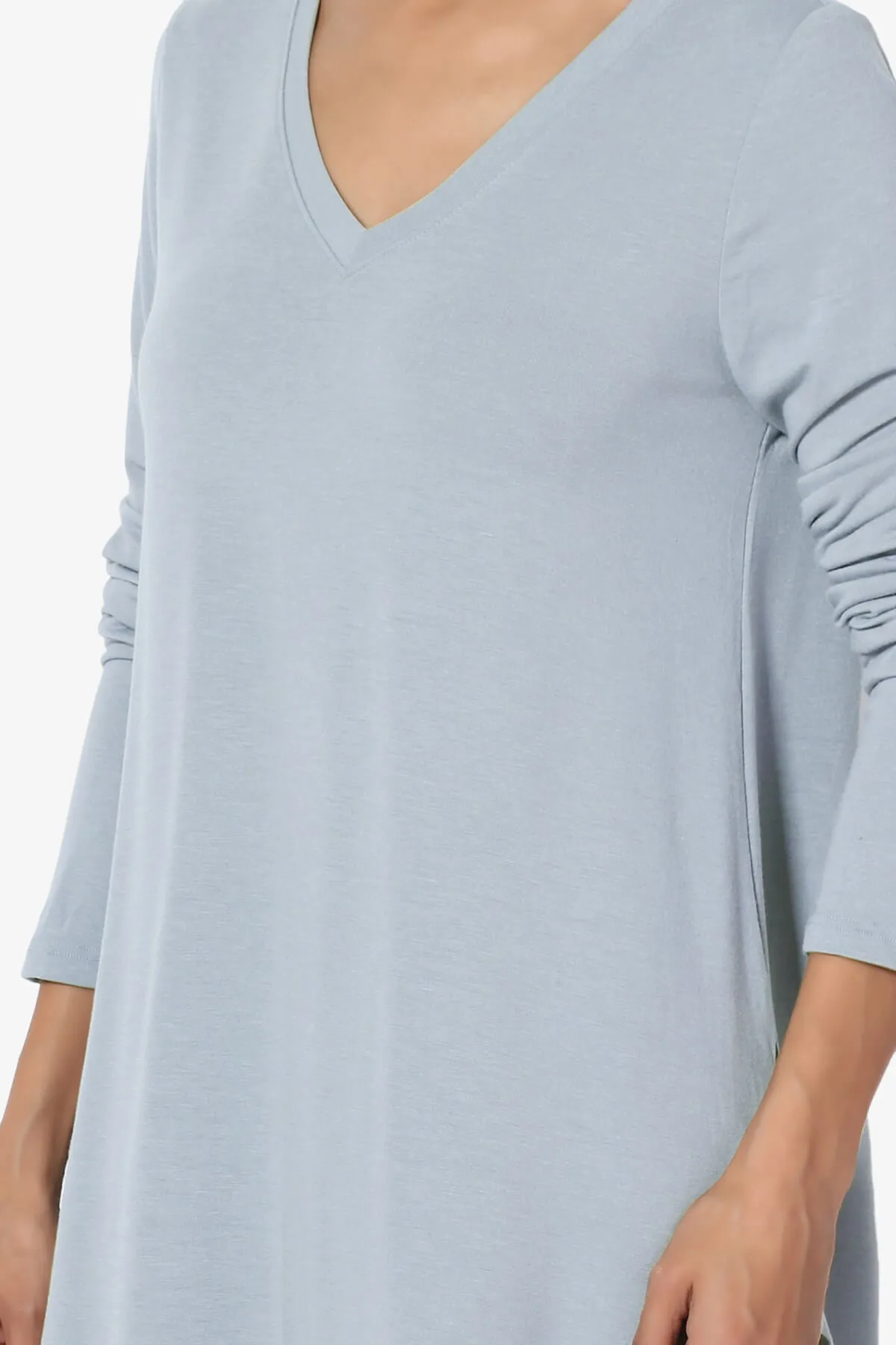 Ramada Long Sleeve Flowy Jersey Top