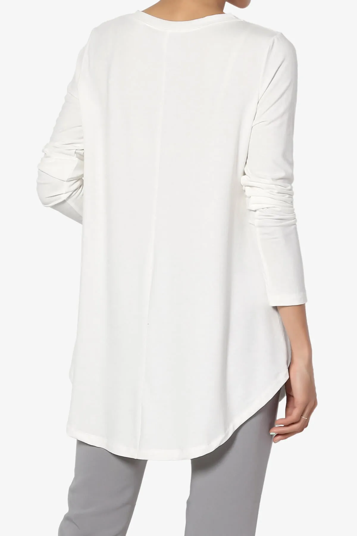 Ramada Long Sleeve Flowy Jersey Top